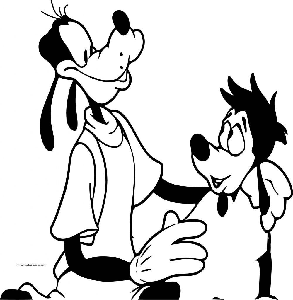 Goofy Max A Goofy Movie Coloring Page - Wecoloringpage.com