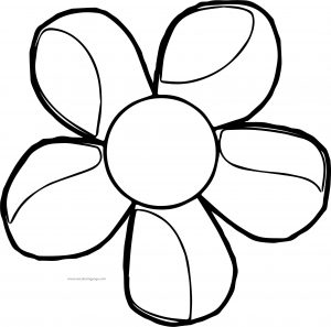 Magnolia Flower Coloring Page