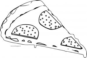 Pizza Coloring Page WeColoringPage 03
