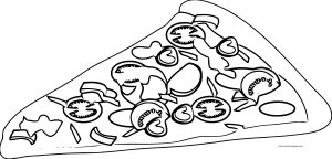 Pizza Coloring Page WeColoringPage 31