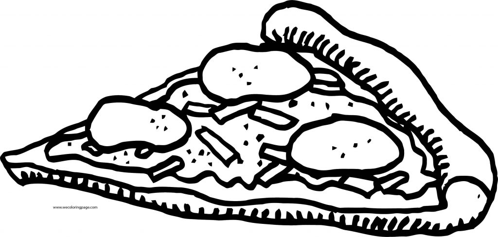 Pizza Coloring Page WeColoringPage 33 - Wecoloringpage.com