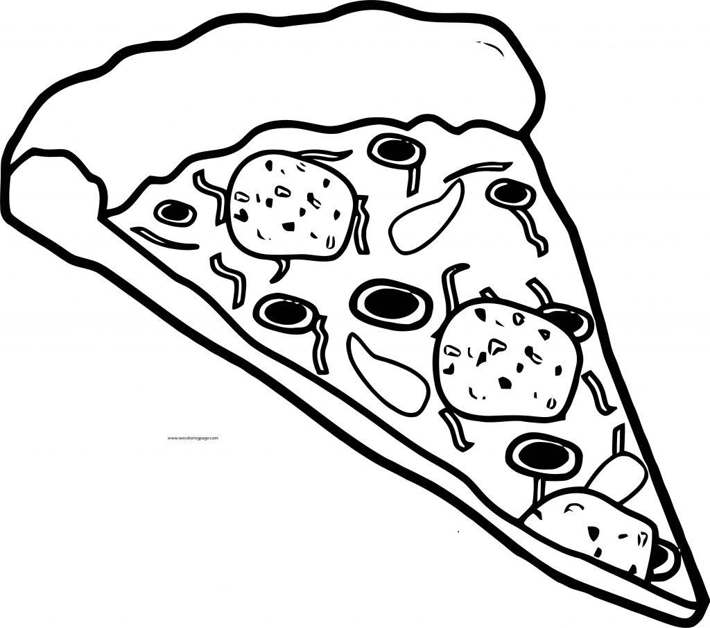 Pizza Coloring Page WeColoringPage 37 - Wecoloringpage.com