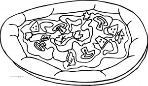 Pizza Coloring Page WeColoringPage 48