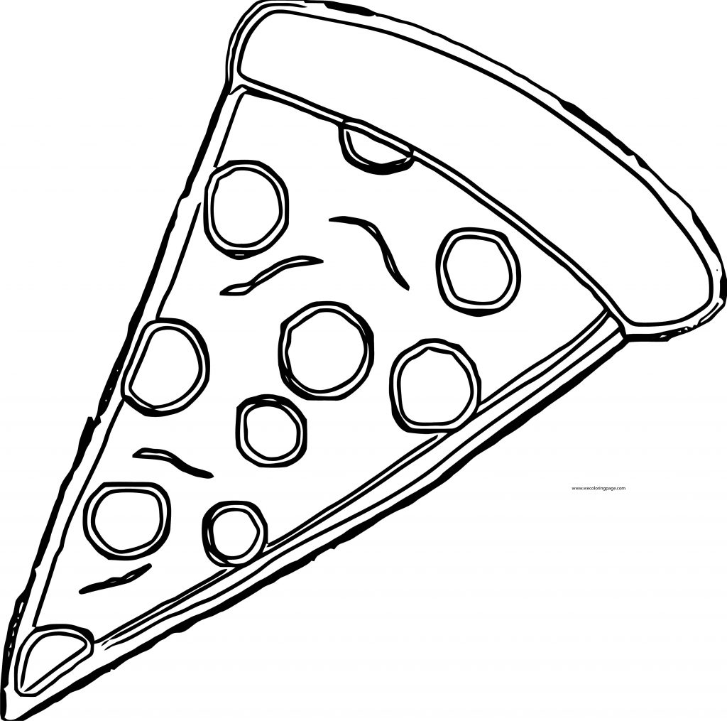 Pizza Coloring Page WeColoringPage 49 - Wecoloringpage.com