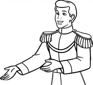 Prince Charming Coloring Page 3