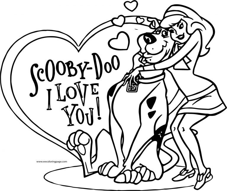 Scooby Doo Characters Wallpaper For PC Coloring Page - Wecoloringpage.com