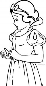 Snow White Coloring Page 044