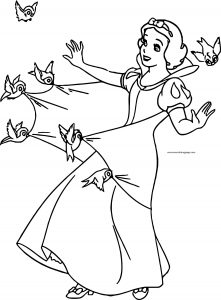 Snow White Coloring Page 049