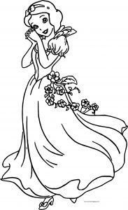 Snow White Coloring Page 055