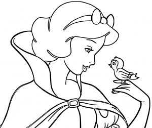 Snow White Coloring Page 077