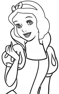Snow White Coloring Page 078