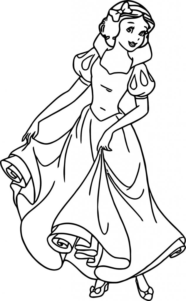 Snow White Coloring Page 097 - Wecoloringpage.com