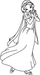 Snow White Coloring Page 099