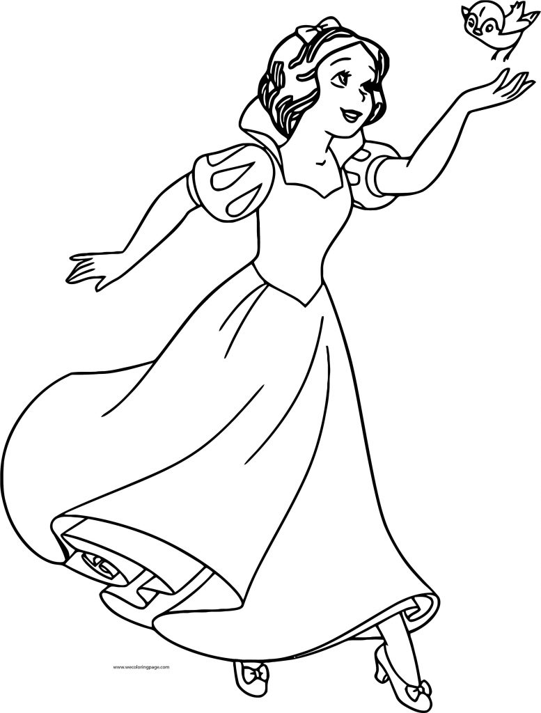 Snow White Coloring Page 107 - Wecoloringpage.com