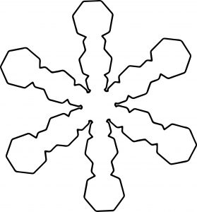 Snowflake Coloring Page WeColoringPage 06