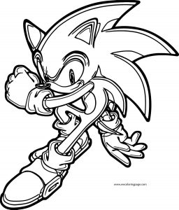 Sonic The Hedgehog Coloring Page WeColoringPage 220