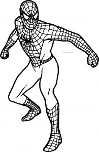 Spider Man Coloring Page WeColoringPage 210