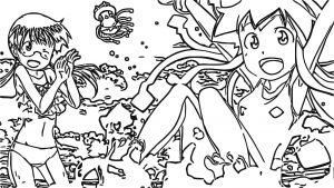 Squid Girl Coloring Page 126