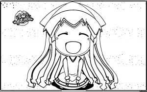 Squid Girl Coloring Page 133