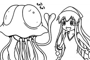 Squid Girl Coloring Page 168