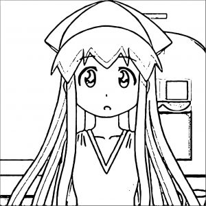 Squid Girl Coloring Page 180