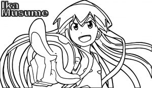 Squid Girl Coloring Page 221