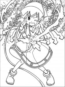 Squid Girl Coloring Page 231