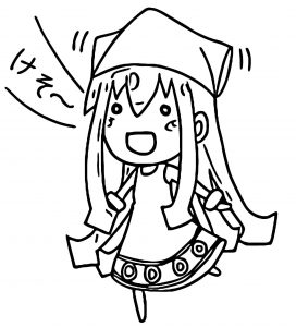 Squid Girl Coloring Page 251
