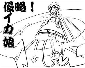 Squid Girl Coloring Page 316