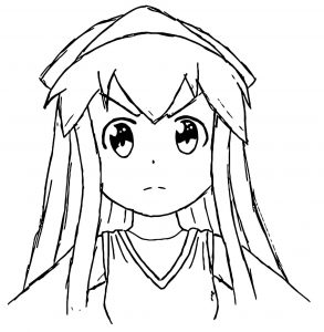 Squid Girl Coloring Page 336