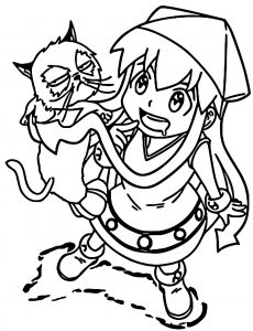 Squid Girl Coloring Page 344