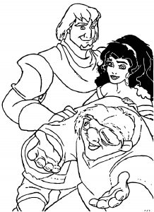 The Hunchback Of Notre Dame Frh Coloring Page
