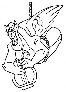 The Hunchback Of Notre Dame Gar Coloring Page