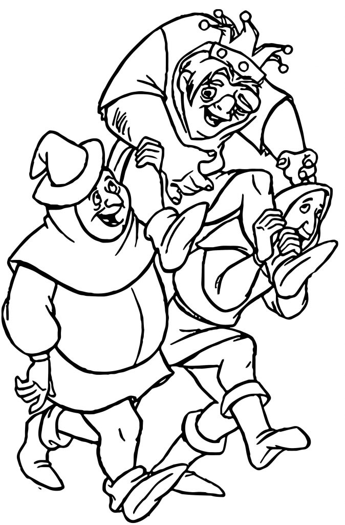 The Hunchback Of Notre Dame Hfr2 Coloring Page - Wecoloringpage.com