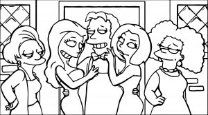 The Simpsons Coloring Page 180
