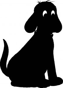 Black Dog Coloring Pages