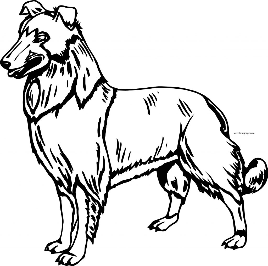 Dog Coloring Pages 013 - Wecoloringpage.com