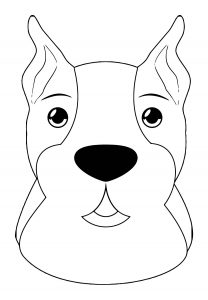 Dog Coloring Pages 038
