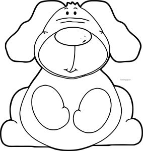 Dog Coloring Pages 050