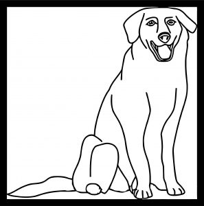 Dog Coloring Pages 072