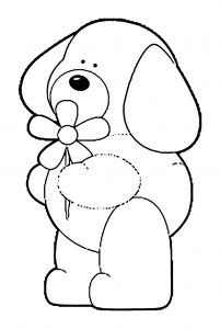 Dog Coloring Pages 119