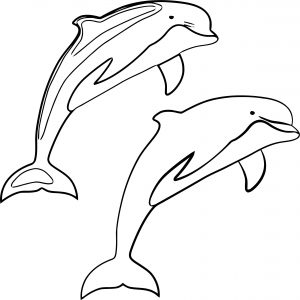 Dolphin Coloring Page 130