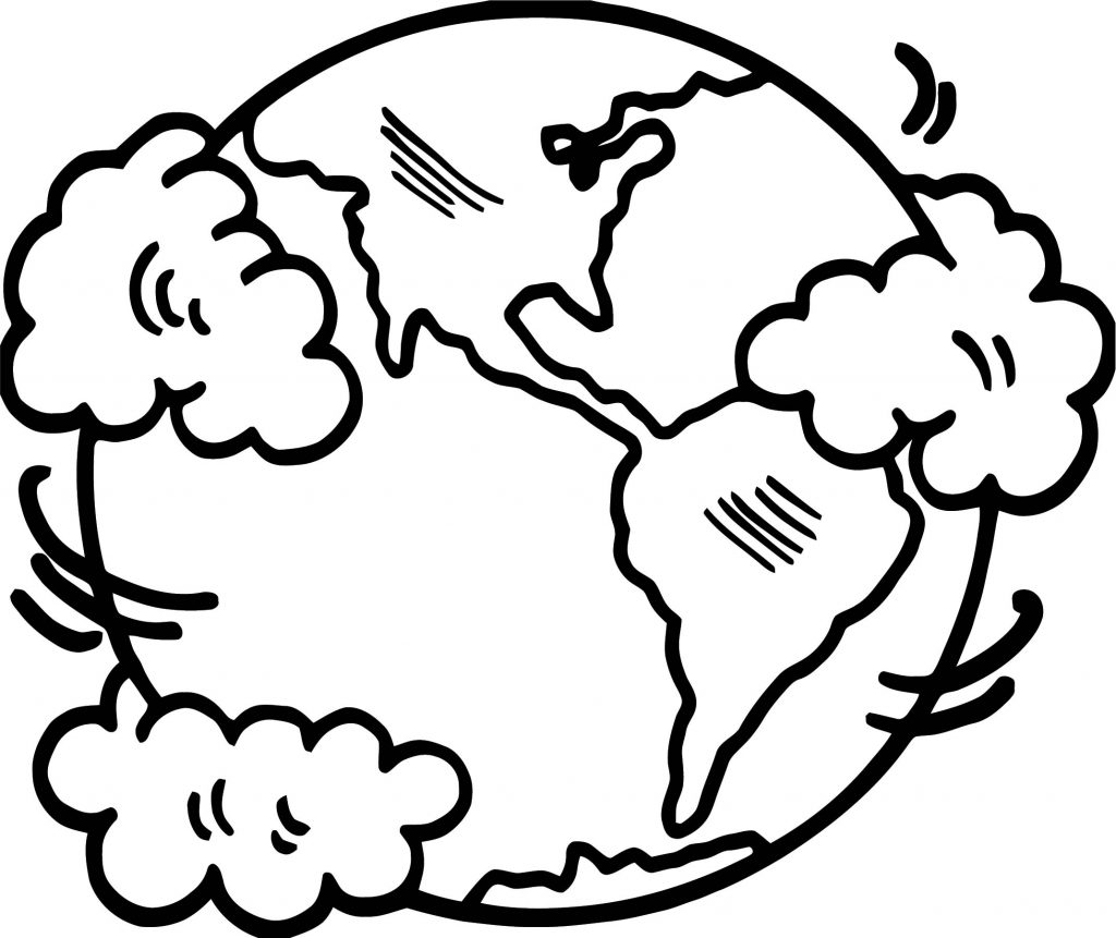 Earth Globe Coloring Page WeColoringPage 038 - Wecoloringpage.com