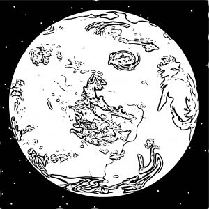 Earth Globe Coloring Page WeColoringPage 046