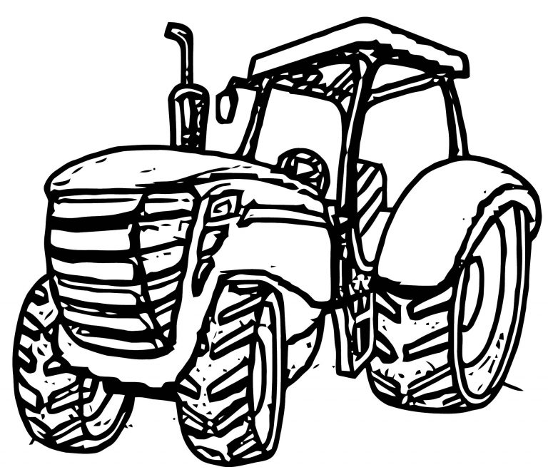 John Johnny Deere Tractor Coloring Page WeColoringPage 46 ...