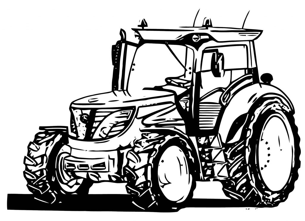 John Johnny Deere Tractor Coloring Page WeColoringPage 51 ...