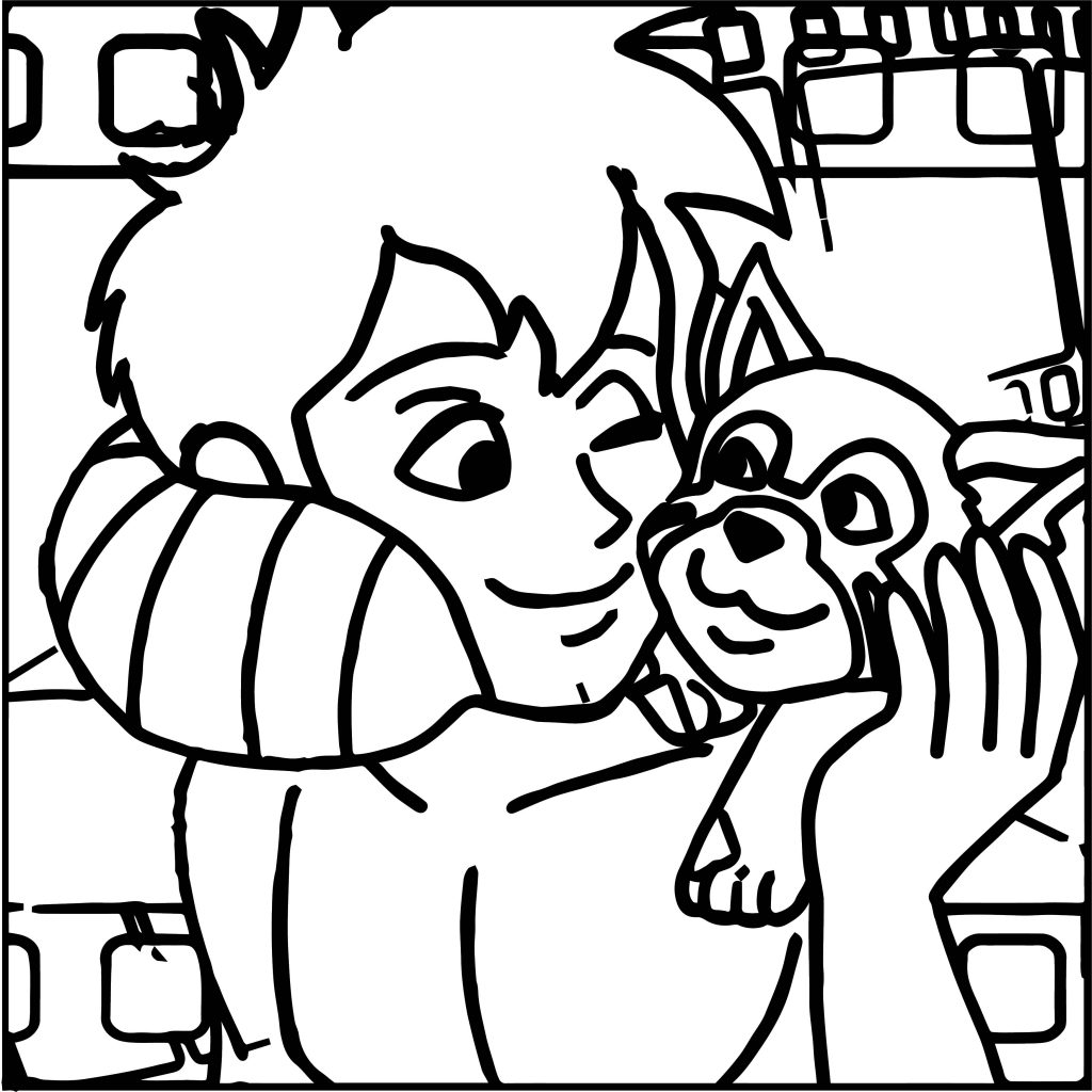 Jungle Book And Cat Coloring Page - Wecoloringpage.com