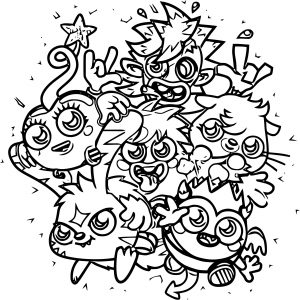 Moshi Monsters Coloring Page 15
