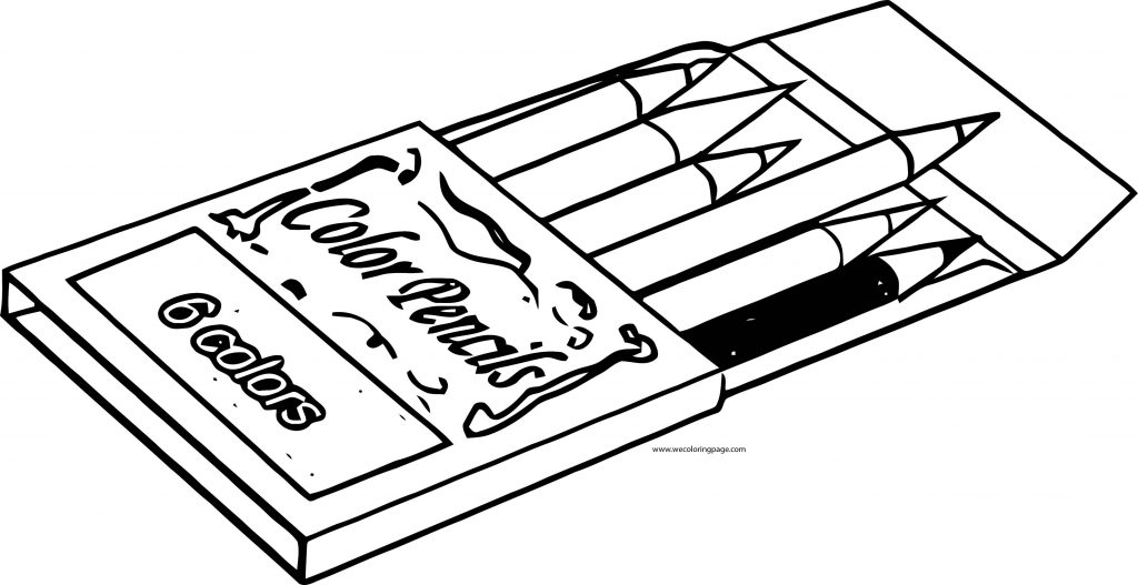 Pen Color Pencils Coloring Page - Wecoloringpage.com