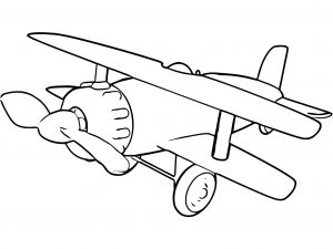 Plane We Coloring Page 16